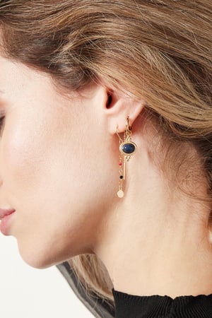 Boucles d'Oreilles Mystic Power Vert Acier inoxydable h5 Image2